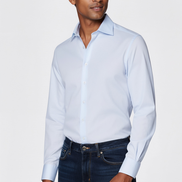 Light Blue Classic Collar Shirt