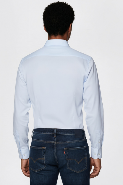 Light Blue Classic Collar Shirt
