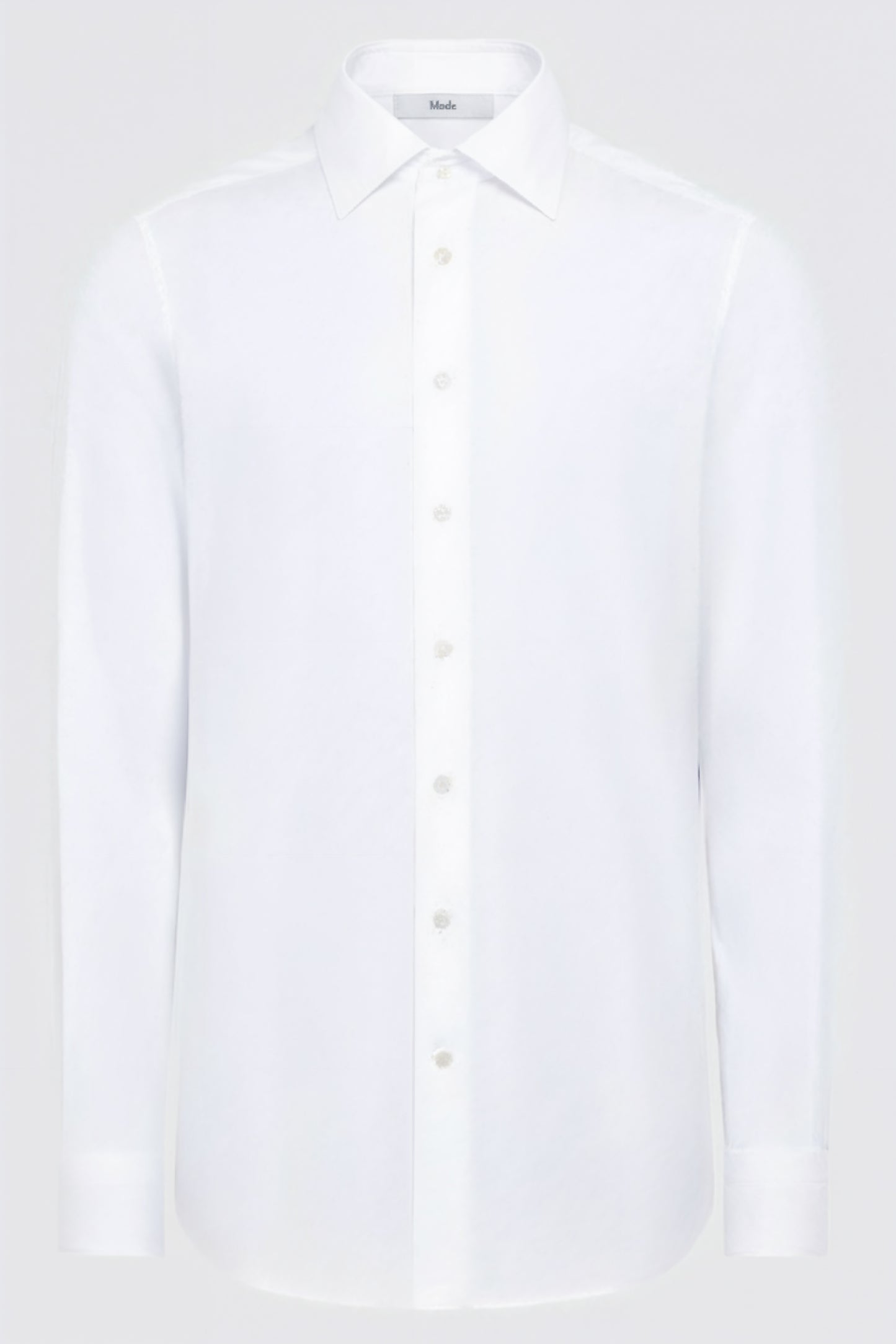 White Classic Collar Shirt